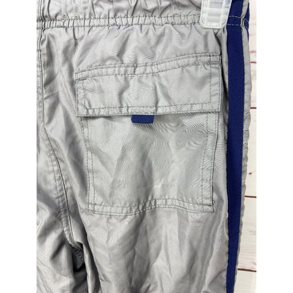 Starter Boys Size Large Gray Athletic Track Side Striped Pants - Picture 5 of 8